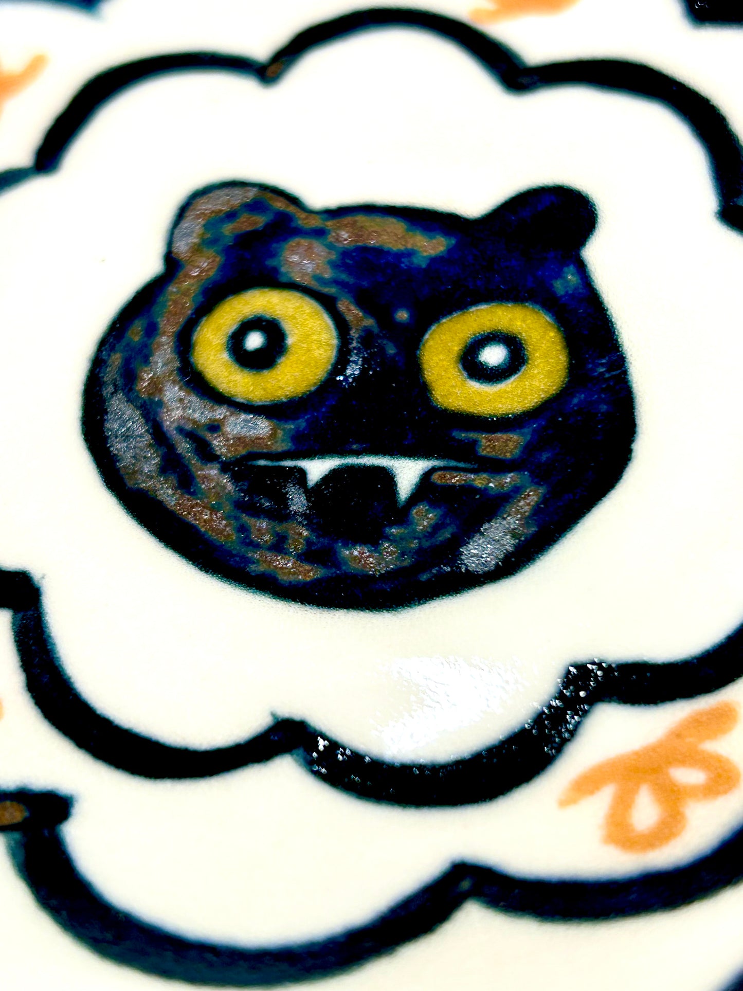 Kitsch Cat Plate