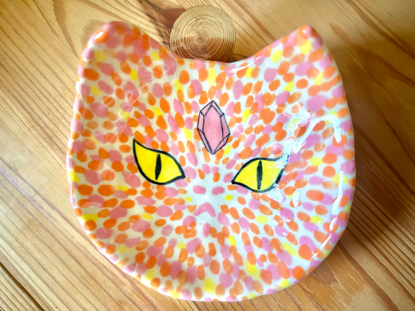 Kitty trinket dish