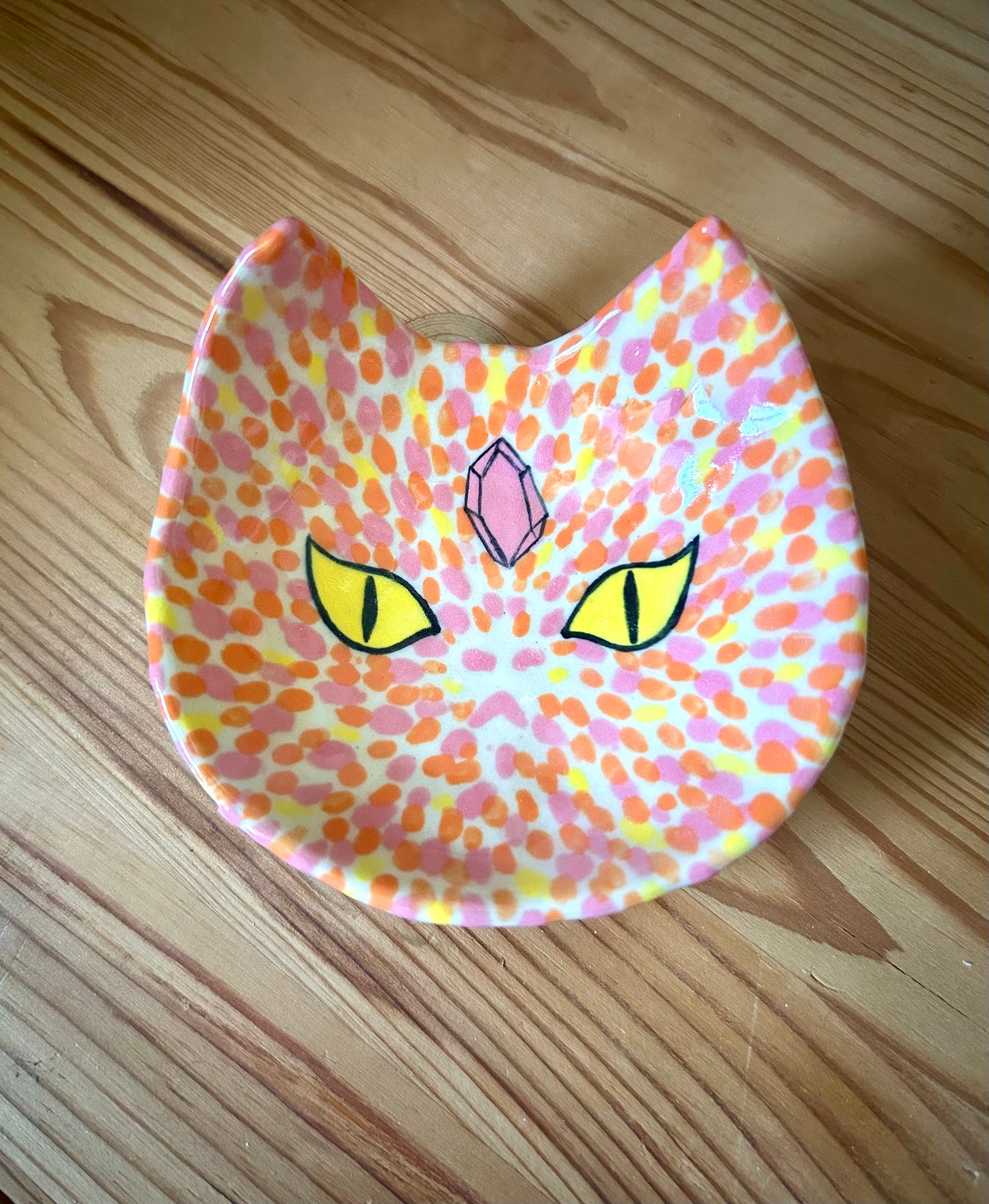 Kitty trinket dish