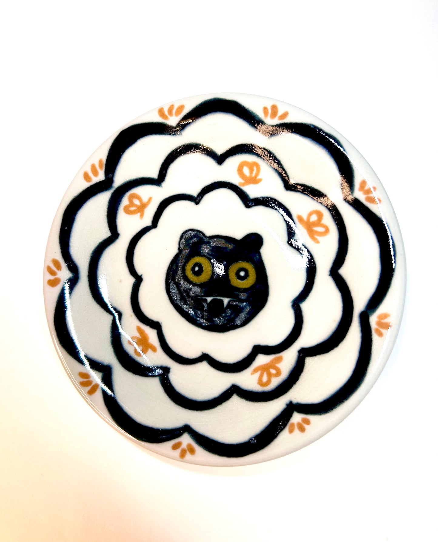 Kitsch Cat Plate