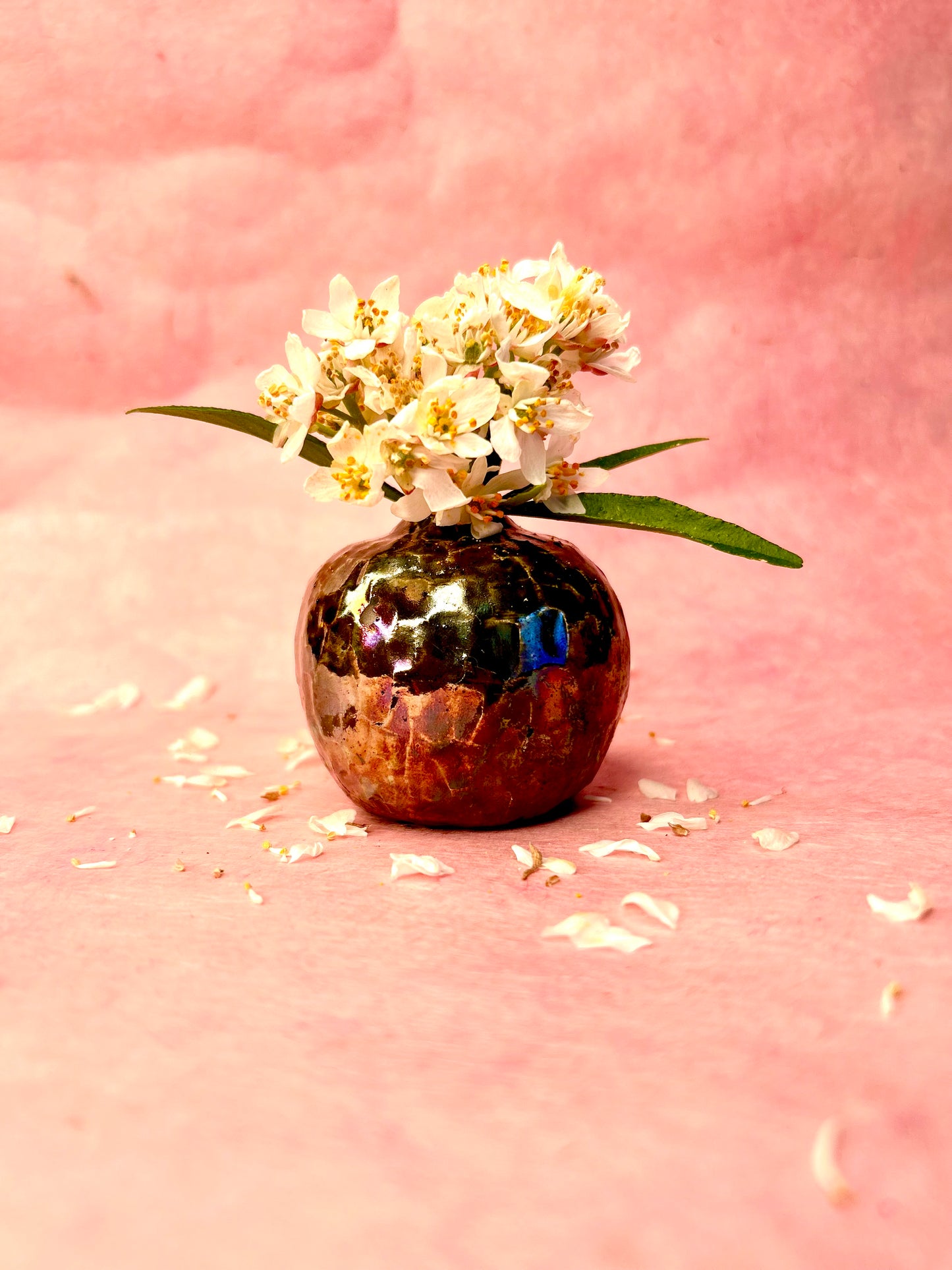 Shimmery Bud Vase