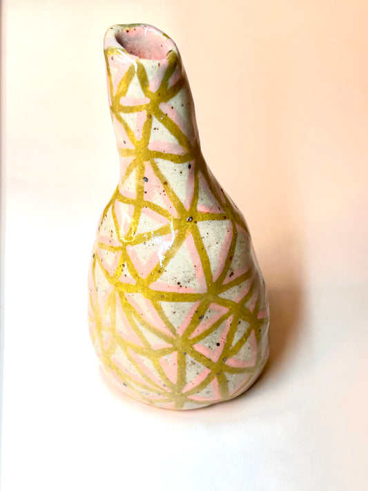 Geometric Bud Vase