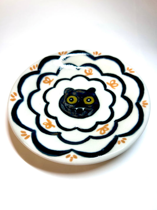 Kitsch Cat Plate