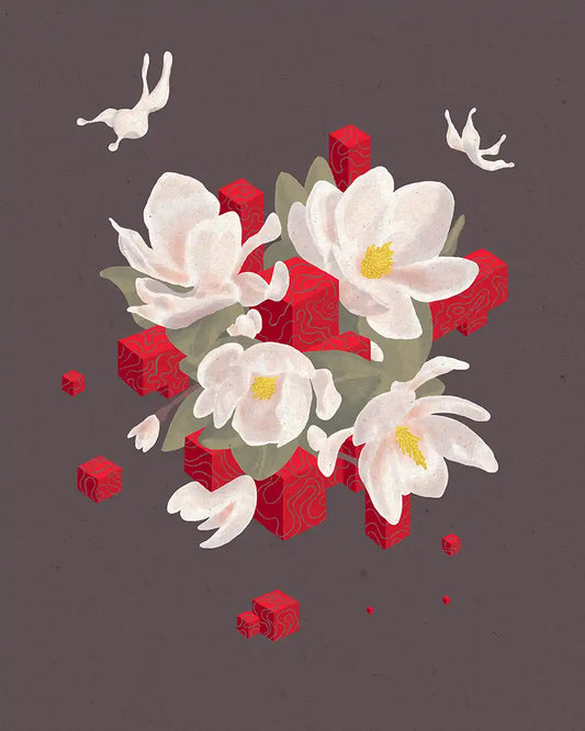 Bloom archival print